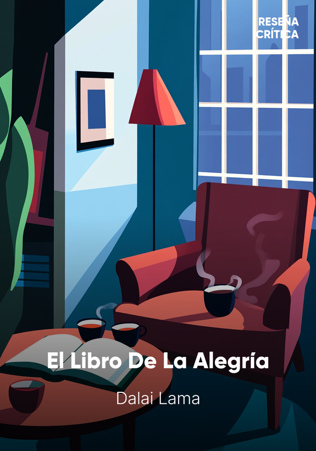Portada del libro El Libro De La Alegría, de Dalai Lama — resumen crítico y reseña en 12min