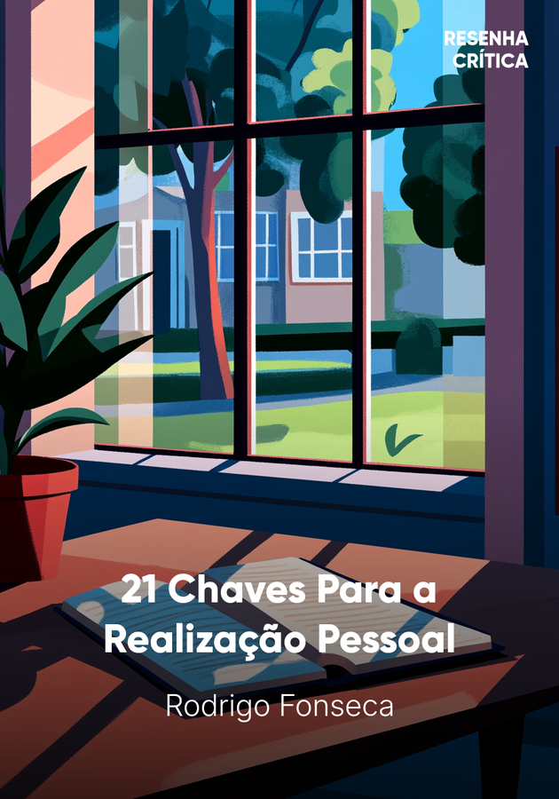 Capa do livro 21 Chaves Para a Realização Pessoal, de Rodrigo Fonseca — resumo e resenha crítica no 12min