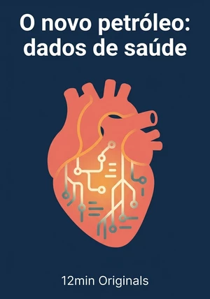 Capa do livro O novo petróleo: dados de saúde, de 12min Originals — resumo e resenha crítica no 12min