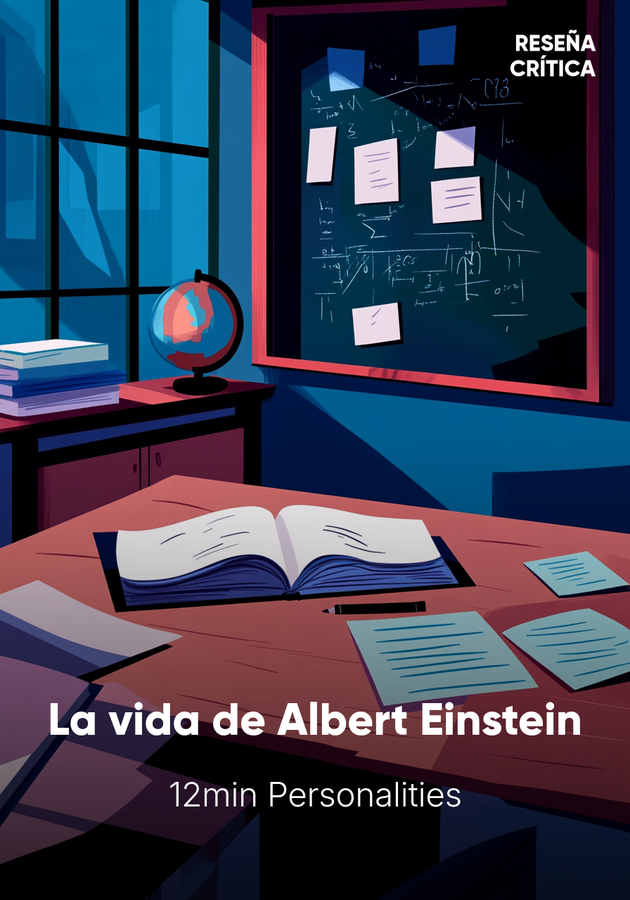 Portada del libro La vida de Albert Einstein, de 12min Personalities — resumen crítico y reseña en 12min