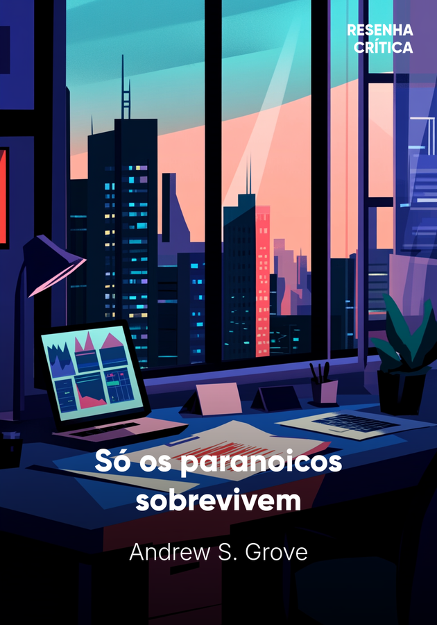 Capa do livro Só os paranoicos sobrevivem, de Andrew S. Grove — resumo e resenha crítica no 12min