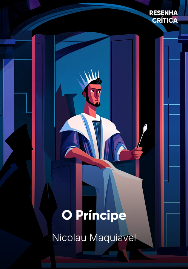 Capa do livro O Príncipe, de Nicolau Maquiavel — resumo e resenha crítica no 12min