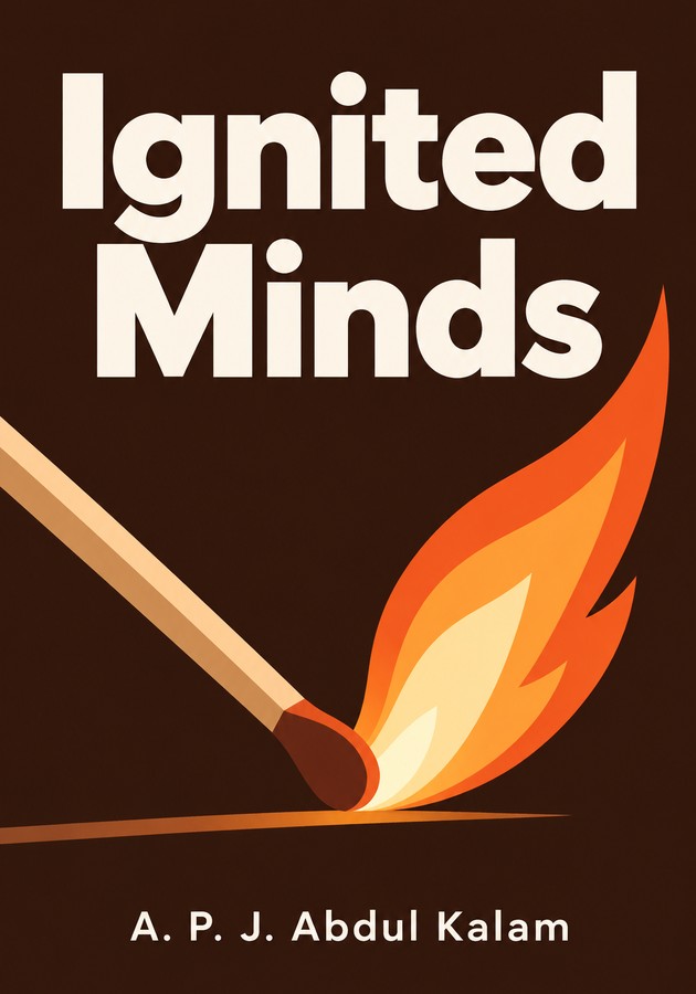 Book cover of Ignited Minds by A. P. J. Abdul Kalam — critical summary review on 12min