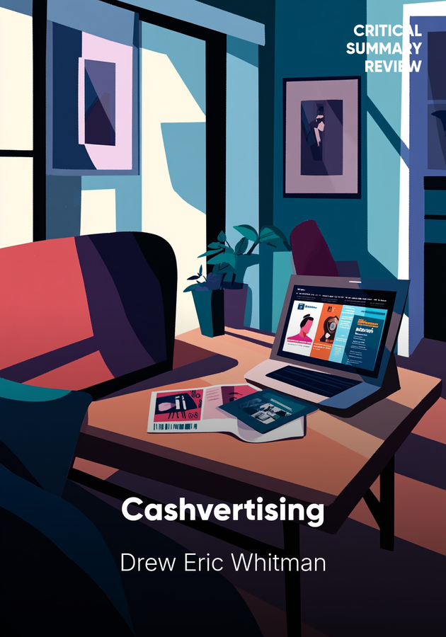 Book cover of Cashvertising by Drew Eric Whitman — critical summary review on 12min