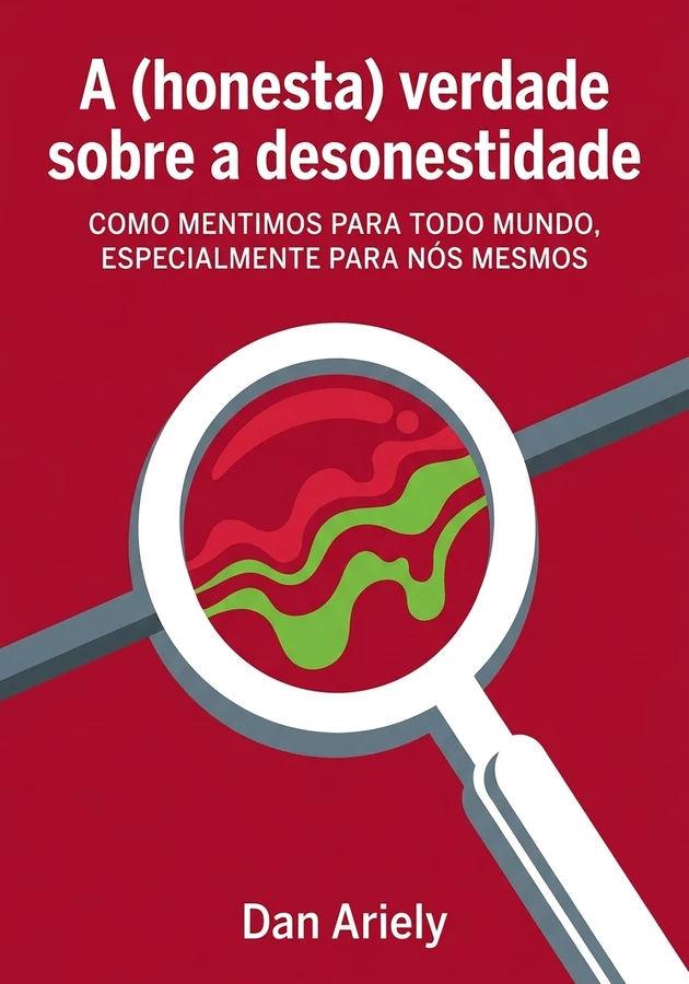 Capa do livro A (honesta) verdade sobre a desonestidade , de Dan Ariely — resumo e resenha crítica no 12min