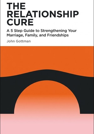 Book cover of The Relationship Cure by John Gottman — critical summary review on 12min