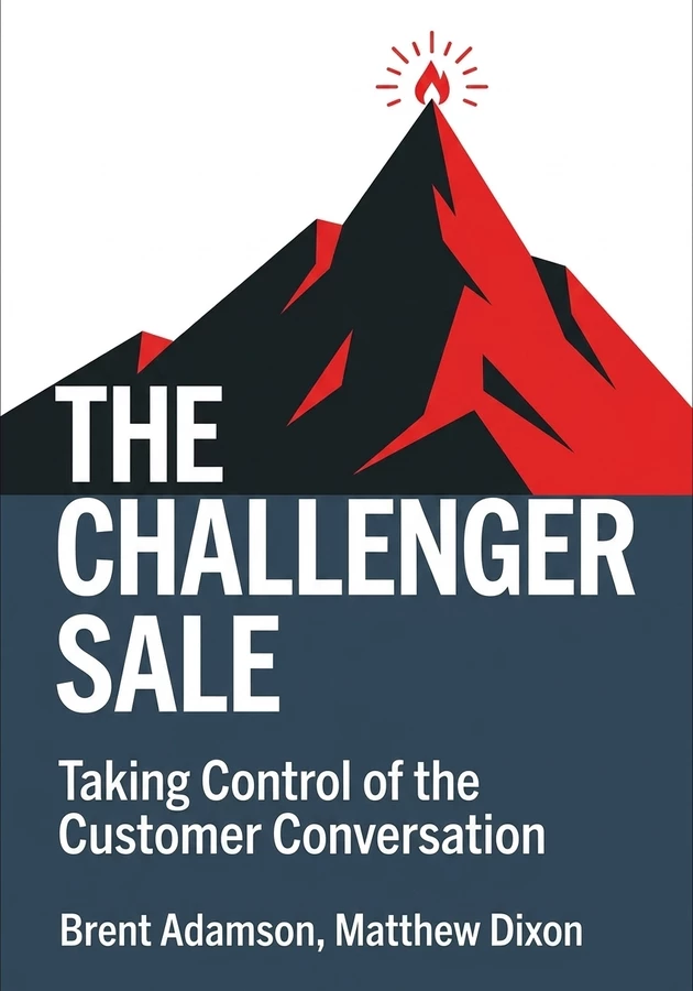 Book cover of The Challenger Sale by Matthew Dixon — critical summary review on 12min