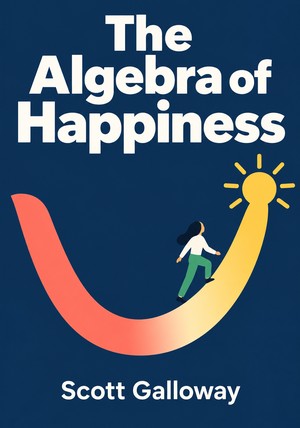 Book cover of The Algebra of Happiness by Scott Galloway — critical summary review on 12min