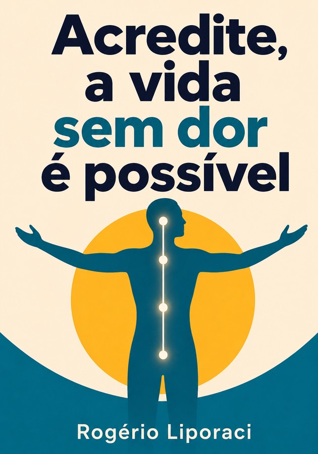 Capa do livro Acredite, a vida sem dor é possível, de Rogério Liporaci — resumo e resenha crítica no 12min