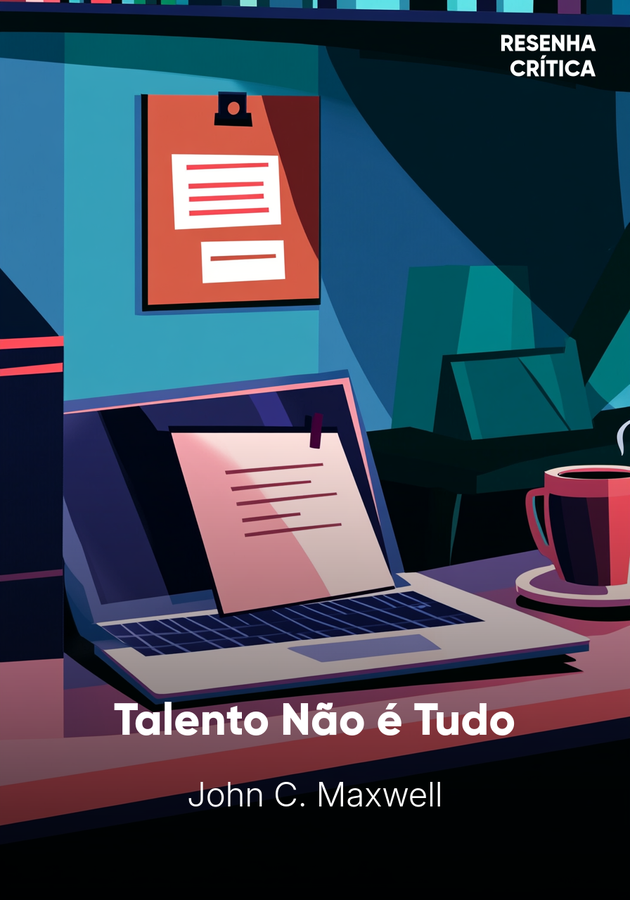 Capa do livro Talento Não é Tudo, de John C. Maxwell — resumo e resenha crítica no 12min