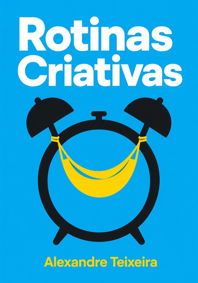 Capa do livro Rotinas Criativas, de Alexandre Teixeira — resumo e resenha crítica no 12min