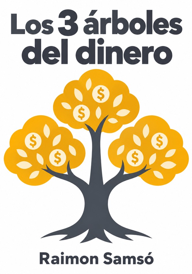 Portada del libro Los 3 árboles del dinero, de Raimon Samsó — resumen crítico y reseña en 12min