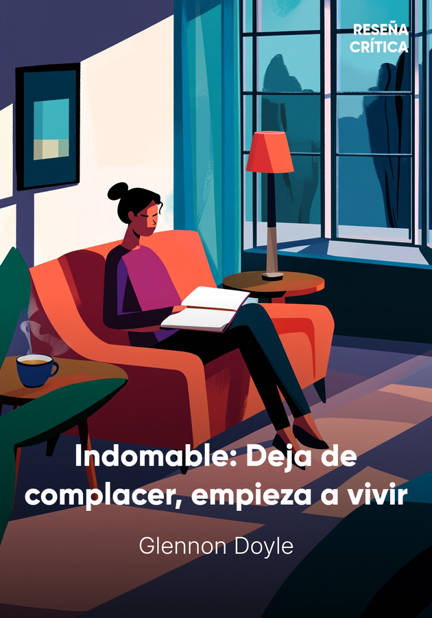 Portada del libro Indomable: Deja de complacer, empieza a vivir, de Glennon Doyle — resumen crítico y reseña en 12min