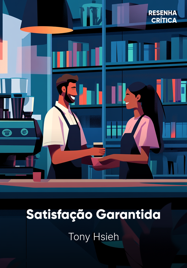 Capa do livro Satisfação Garantida, de Tony Hsieh — resumo e resenha crítica no 12min