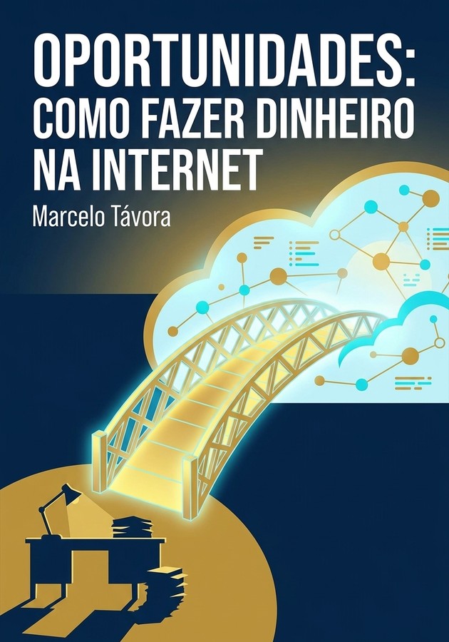 Capa do livro Oportunidades: como fazer dinheiro na internet, de Marcelo Távora — resumo e resenha crítica no 12min