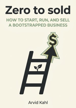 Capa do livro Zero to sold, de Arvid Kahl — resumo e resenha crítica no 12min