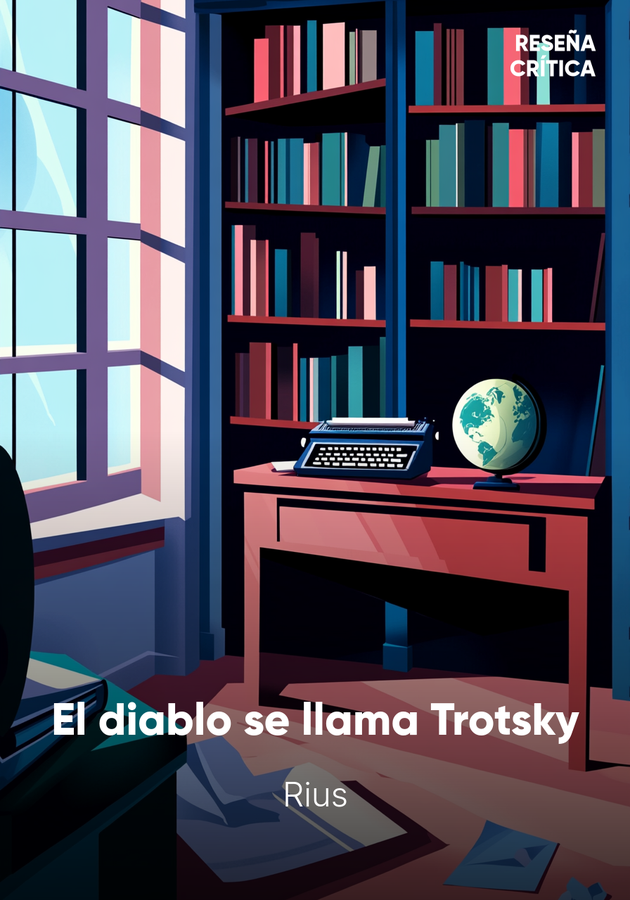 Portada del libro El diablo se llama Trotsky, de Rius — resumen crítico y reseña en 12min