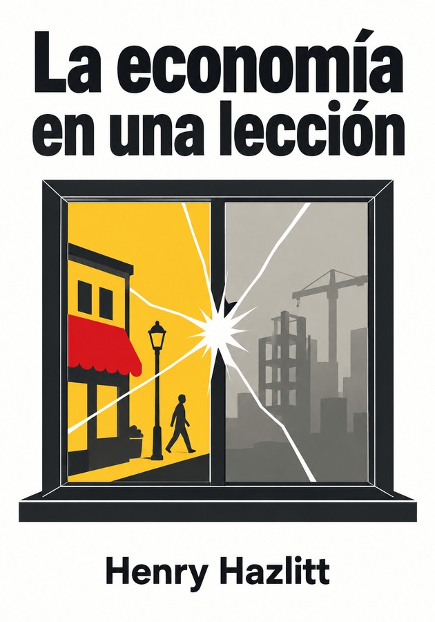 Portada del libro La economía en una lección, de Henry Hazlitt — resumen crítico y reseña en 12min