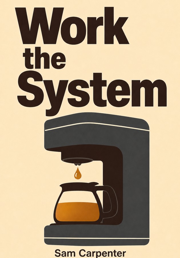 Capa do livro Work the System, de Sam Carpenter — resumo e resenha crítica no 12min