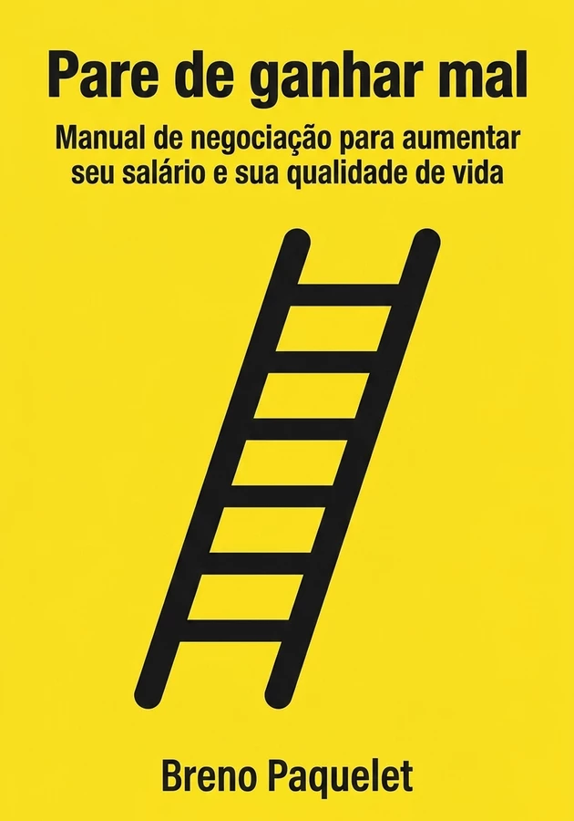 Capa do livro Pare de ganhar mal, de Breno Paquelet — resumo e resenha crítica no 12min
