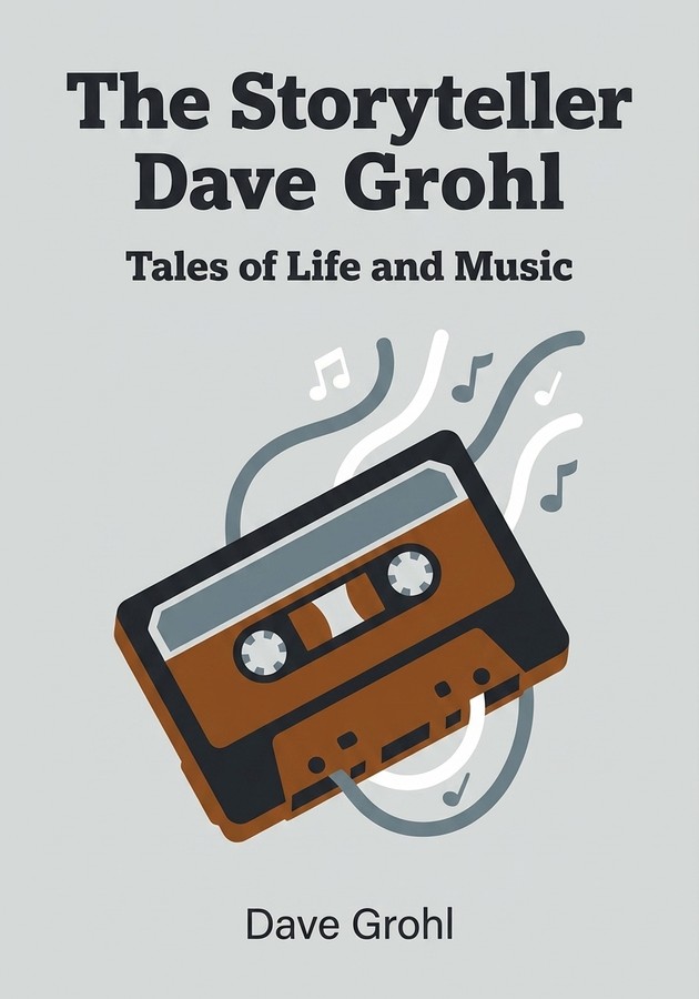Book cover of The Storyteller by Dave Grohl — critical summary review on 12min