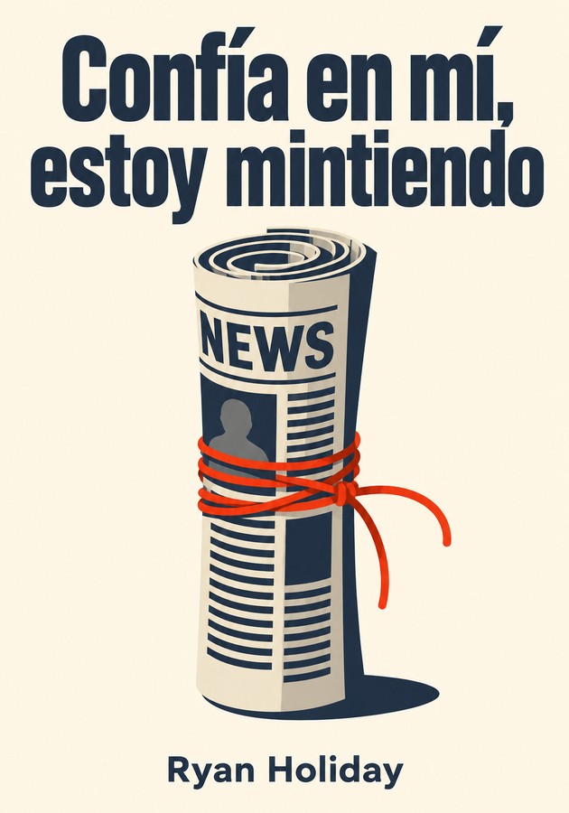 Portada del libro Confía en mí, estoy mintiendo, de Ryan Holiday — resumen crítico y reseña en 12min
