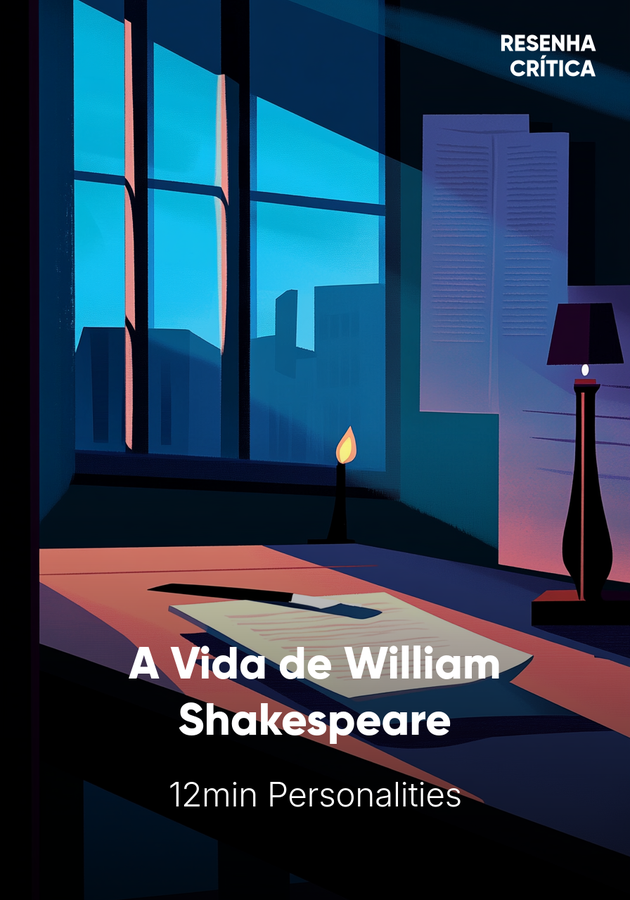 Capa do livro A Vida de William Shakespeare, de 12min Personalities — resumo e resenha crítica no 12min