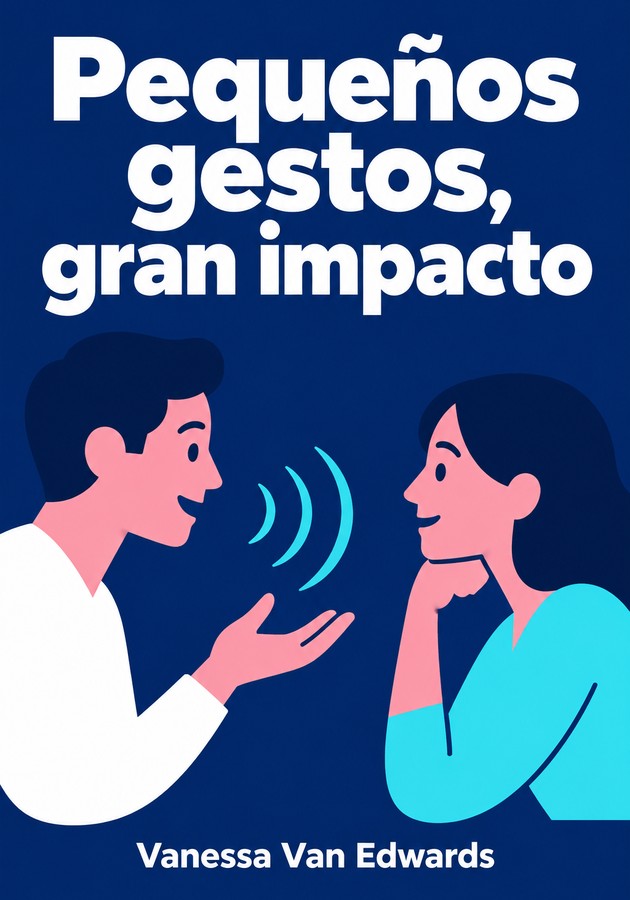 Portada del libro Pequeños gestos, gran impacto, de Vanessa Van Edwards — resumen crítico y reseña en 12min