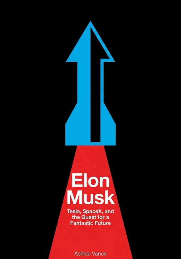Book cover of Elon Musk by Ashlee Vance — critical summary review on 12min