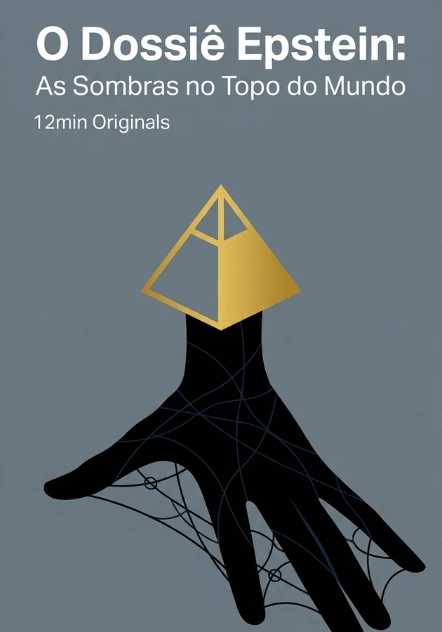 Capa do livro O Dossiê Epstein: As Sombras no Topo do Mundo, de 12min Originals — resumo e resenha crítica no 12min