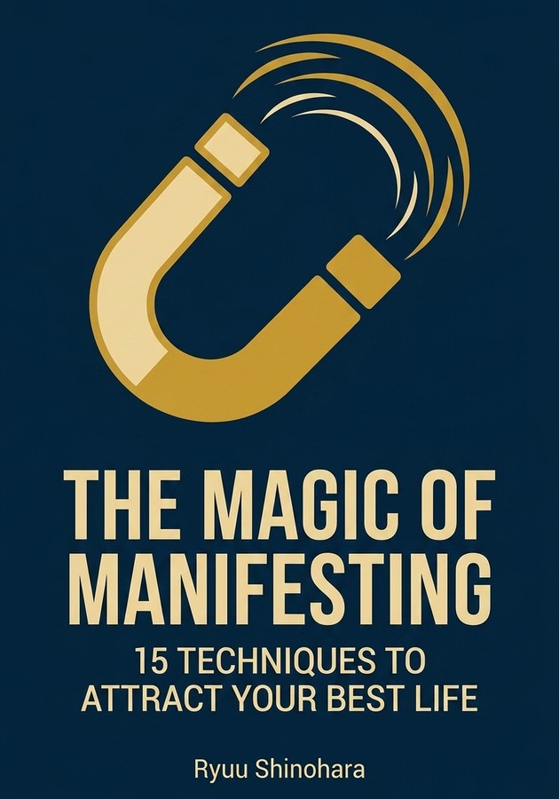 Book cover of The Magic of Manifesting by Ryuu Shinohara — critical summary review on 12min