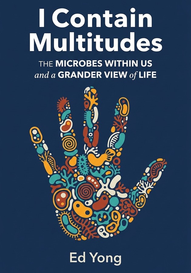 Book cover of I Contain Multitudes by Ed Yong — critical summary review on 12min