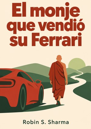 Portada del libro El monje que vendió su Ferrari , de Robin S. Sharma — resumen crítico y reseña en 12min