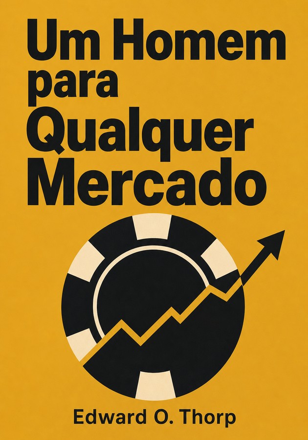 Capa do livro Um Homem para Qualquer Mercado, de Edward O. Thorp — resumo e resenha crítica no 12min