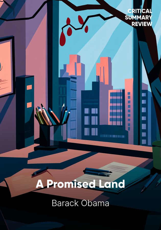 Book cover of A Promised Land by Barack Obama — critical summary review on 12min