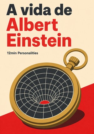 Capa do livro A vida de Albert Einstein, de 12min Personalities — resumo e resenha crítica no 12min