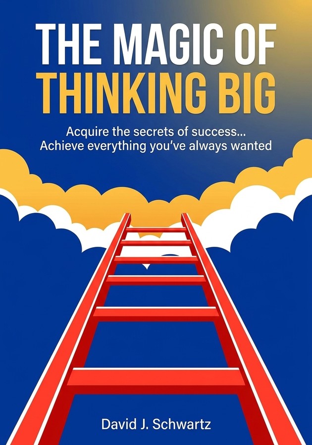 Book cover of The Magic of Thinking Big: The true secret of success by David J. Schwartz — critical summary review on 12min