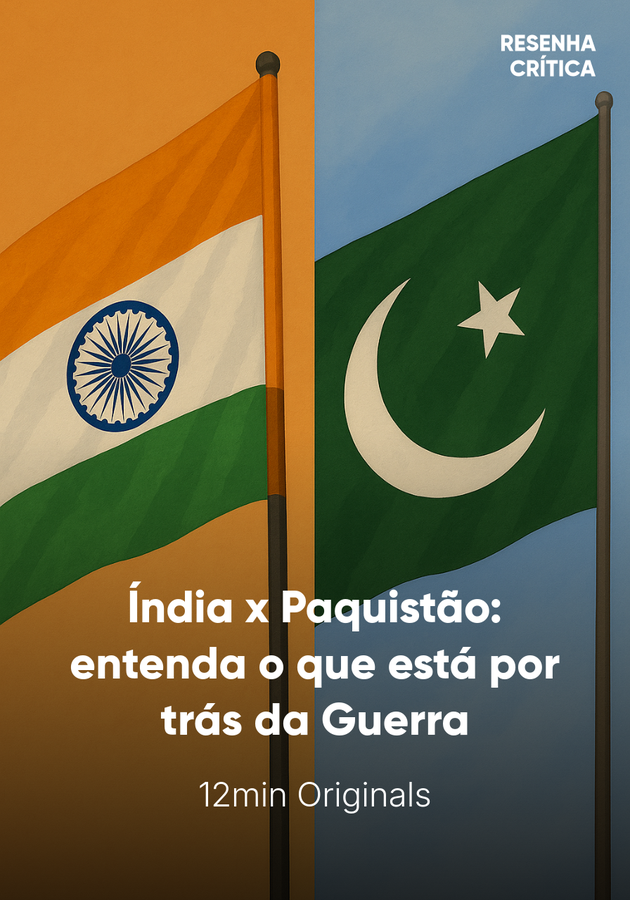 Capa do livro Índia x Paquistão: entenda o que está por trás da Guerra, de 12min Originals — resumo e resenha crítica no 12min