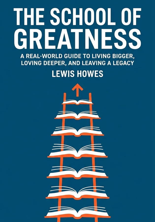 Book cover of The School of Greatness by Lewis Howes — critical summary review on 12min