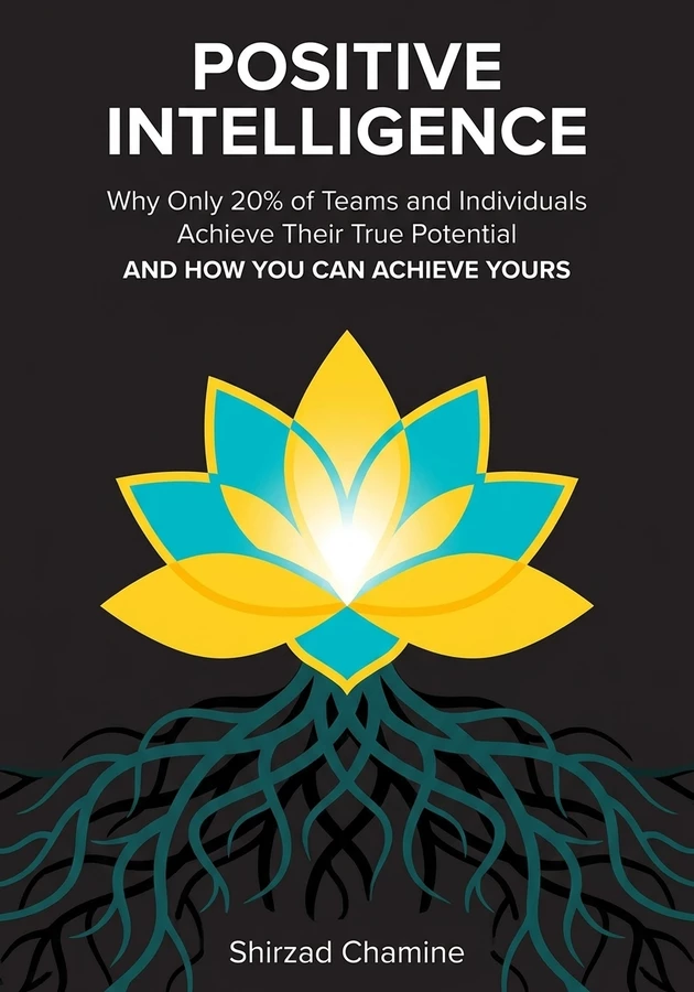 Book cover of Positive Intelligence by Shirzad Chamine — critical summary review on 12min