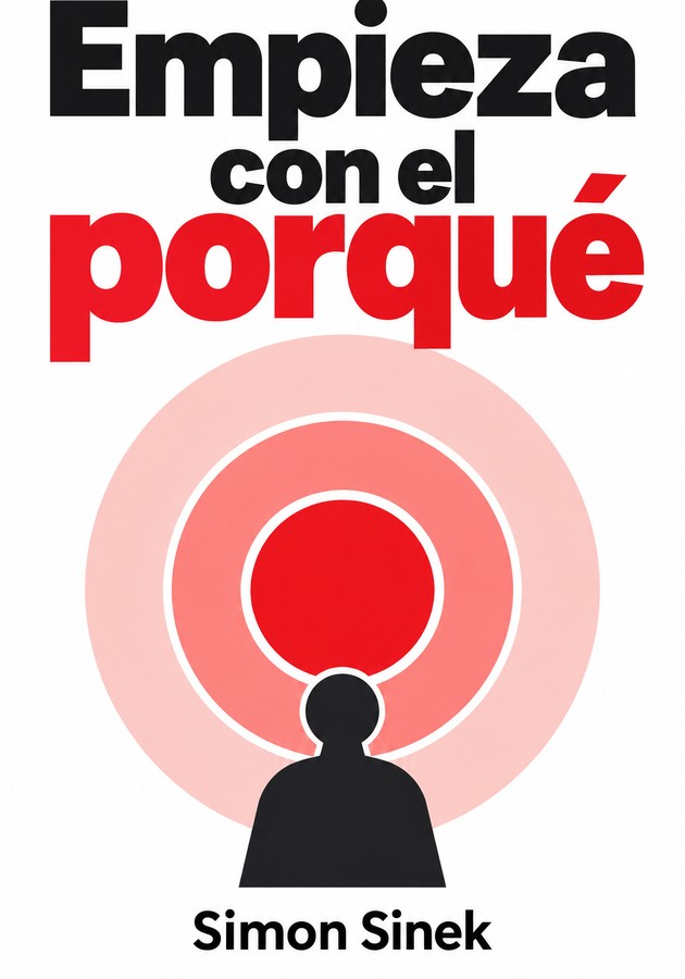 Portada del libro Empieza con el porqué, de Simon Sinek — resumen crítico y reseña en 12min