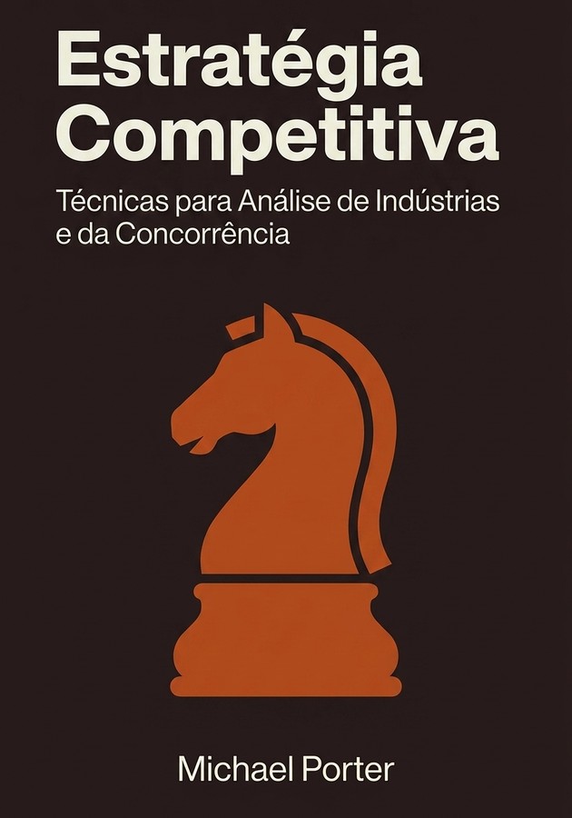 Capa do livro Estratégia Competitiva, de Michael Porter — resumo e resenha crítica no 12min