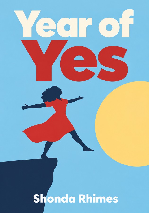 Book cover of Year of Yes by Shonda Rhimes — critical summary review on 12min