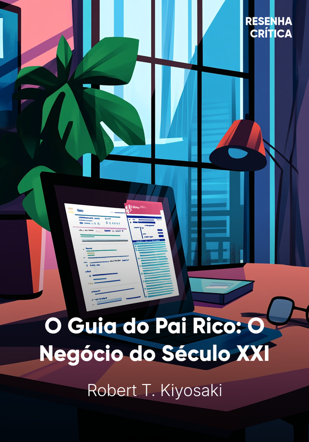 Capa do livro O Guia do Pai Rico: O Negócio do Século XXI, de Robert T. Kiyosaki — resumo e resenha crítica no 12min