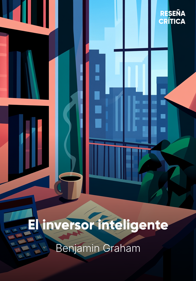 Portada del libro El inversor inteligente, de Benjamin Graham — resumen crítico y reseña en 12min