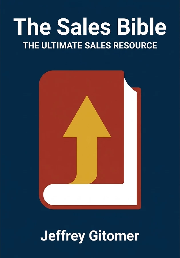 Capa do livro The Sales Bible, de Jeffrey Gitomer — resumo e resenha crítica no 12min