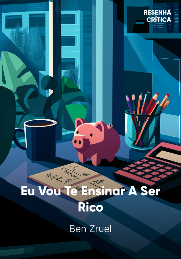 Capa do livro Eu Vou Te Ensinar A Ser Rico, de Ben Zruel — resumo e resenha crítica no 12min