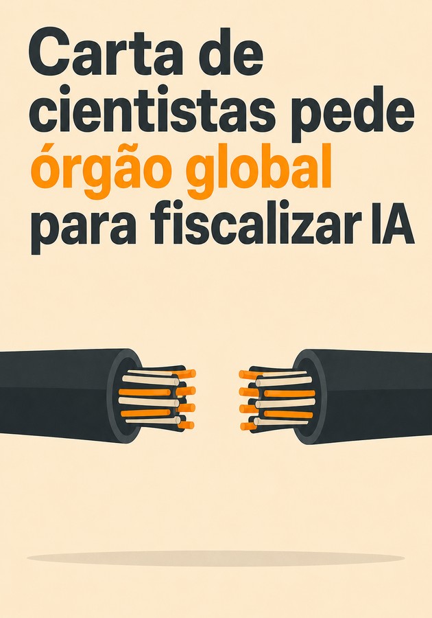 Capa do livro Carta de cientistas pede órgão global para fiscalizar IA, de 12min Originals — resumo e resenha crítica no 12min