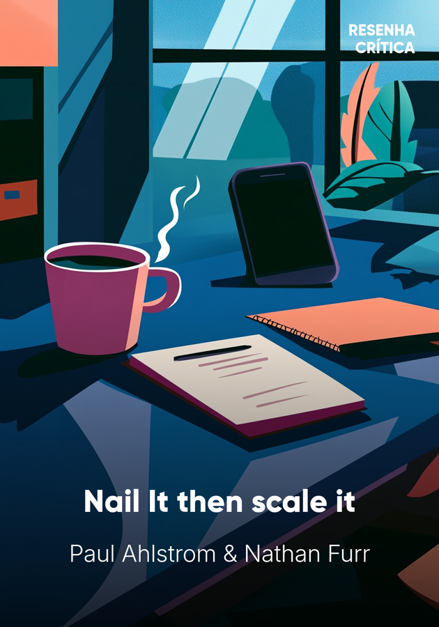 Capa do livro Nail It then scale it, de Nathan Furr — resumo e resenha crítica no 12min