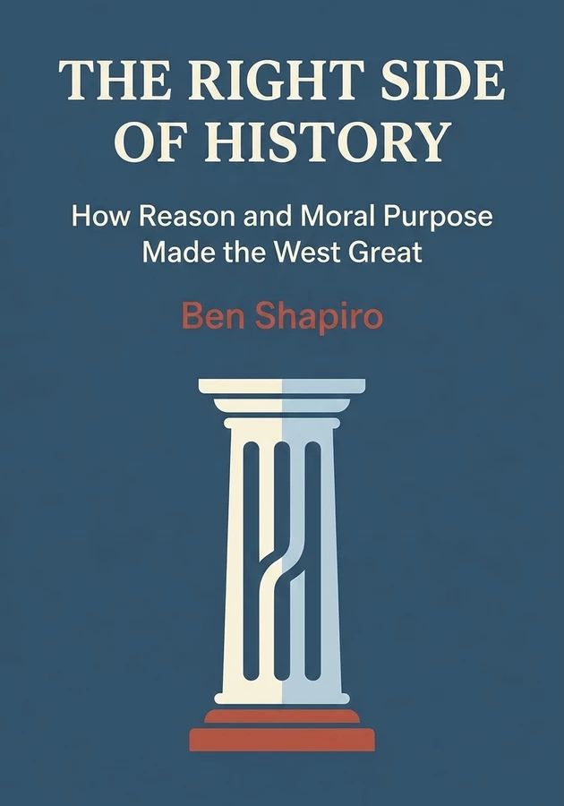 Book cover of The Right Side of History by Ben Shapiro — critical summary review on 12min